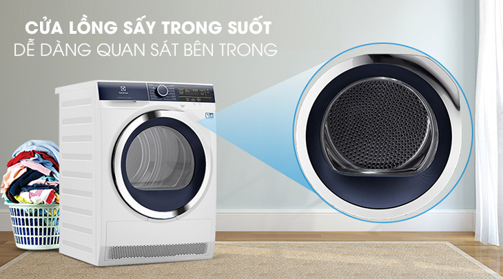 Đánh giá máy sấy quần áo Heatpump hoàn hảo nhất của Electrolux