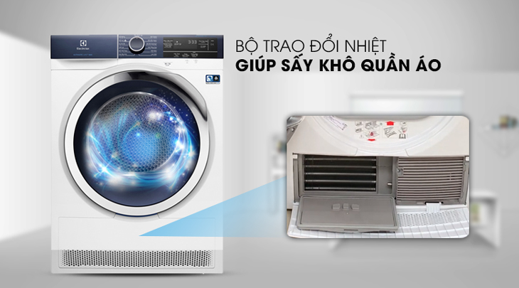 Đánh giá máy sấy quần áo Heatpump hoàn hảo nhất của Electrolux
