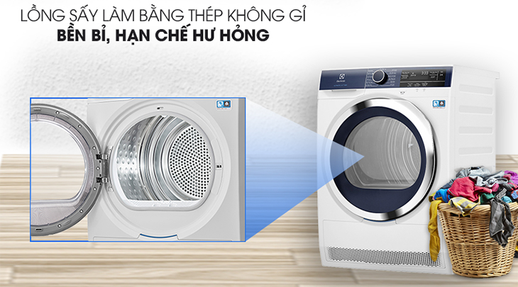 Đánh giá máy sấy quần áo Heatpump hoàn hảo nhất của Electrolux