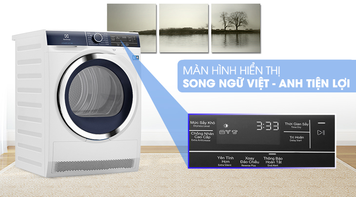 Đánh giá máy sấy quần áo Heatpump hoàn hảo nhất của Electrolux