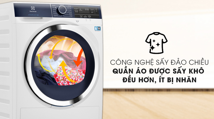 Đánh giá máy sấy quần áo Heatpump hoàn hảo nhất của Electrolux