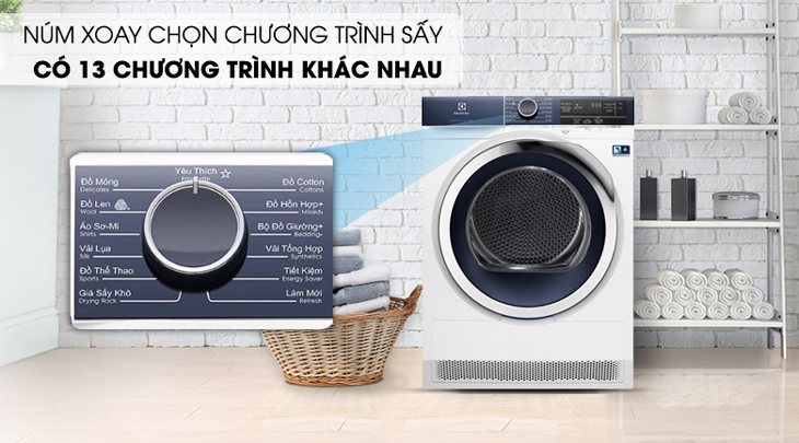 Đánh giá máy sấy quần áo Heatpump hoàn hảo nhất của Electrolux