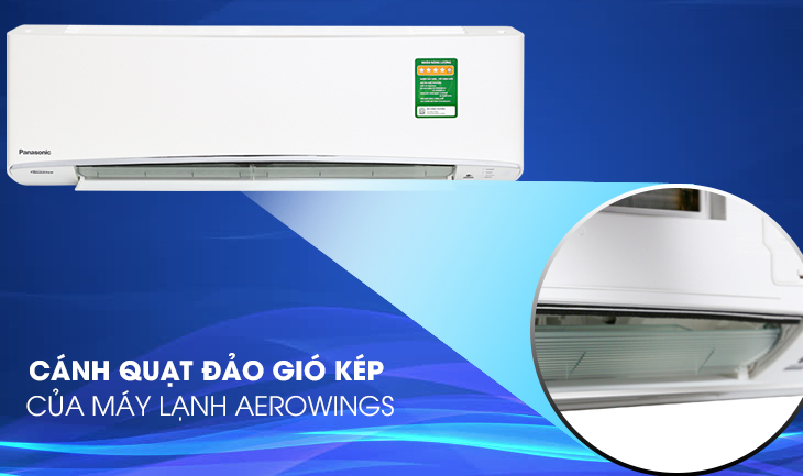 Cánh quạt đảo gió kép