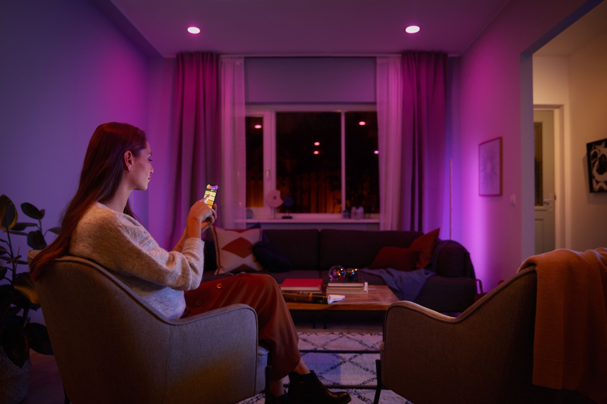 Philips Hue App 4.0 cải thiện tốc độ thao tác