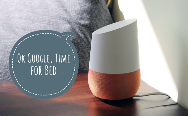 Google Home ru ngủ bằng tiếng ồn trắng