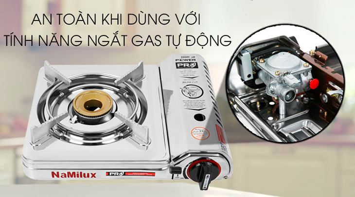 Bếp có tính năng ngắt ga tự động