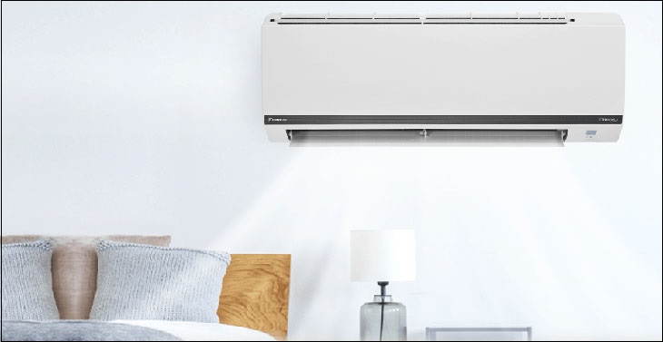 Máy lạnh Daikin Inverter 1 HP FTKB25WMVMV có công suất1 HP, làm mát tốt cho phòng có không gian dưới 15 m2.