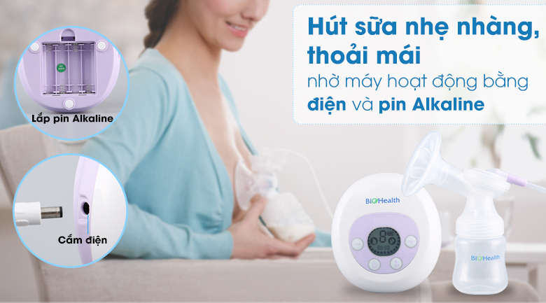Máy hút sữa phải không đau rát cho mẹ