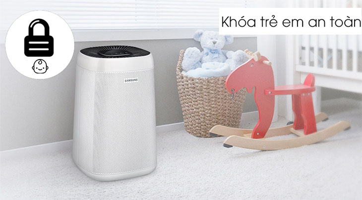Tính năng khóa trẻ em trên Máy lọc không khí Samsung AX34R3020WW/SV