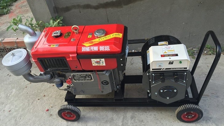 Máy phát điện chạy bằng dầu diesel có độ bền cao