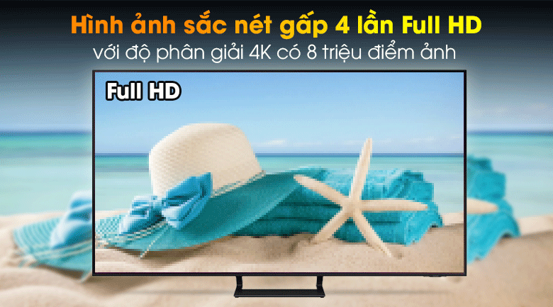 Smart Tivi Samsung 4K Crystal UHD 55 Inch UA55AU9000