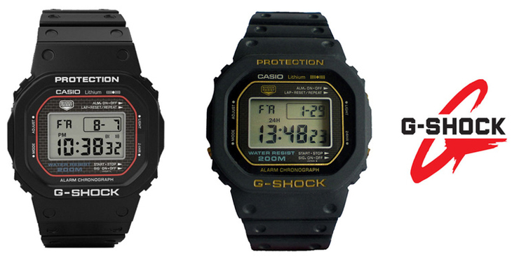 Casio G-Shock DW-5000C-1A và DW-5000C-1B