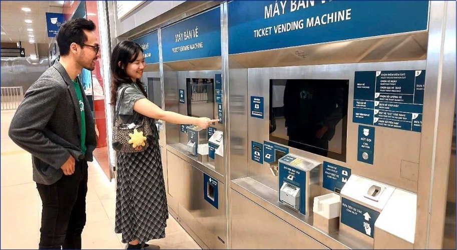 Giá vé được tính dựa trên quãng đường di chuyển của hành khách, dao động từ 7.000 - 20.000