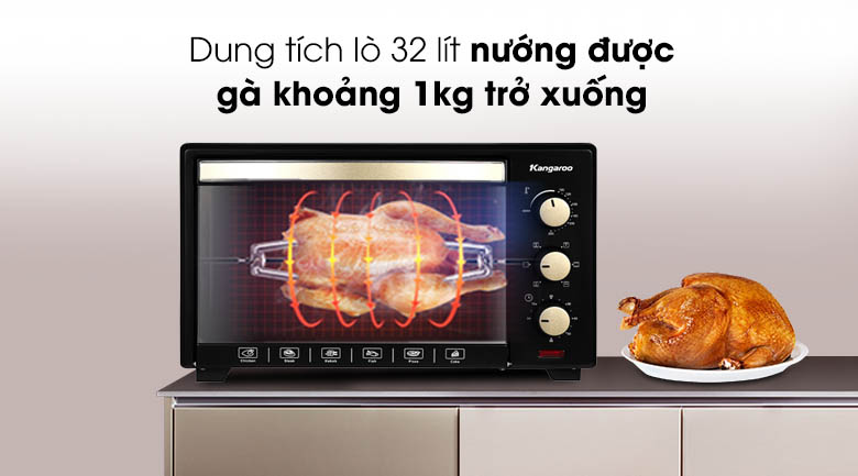 Công suất hoạt động tối ưu, dung tích phù hợp