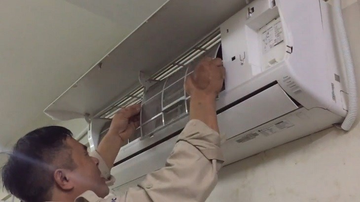 Lắp lại các lưới lọc theo thứ tự từ trong ra ngoài