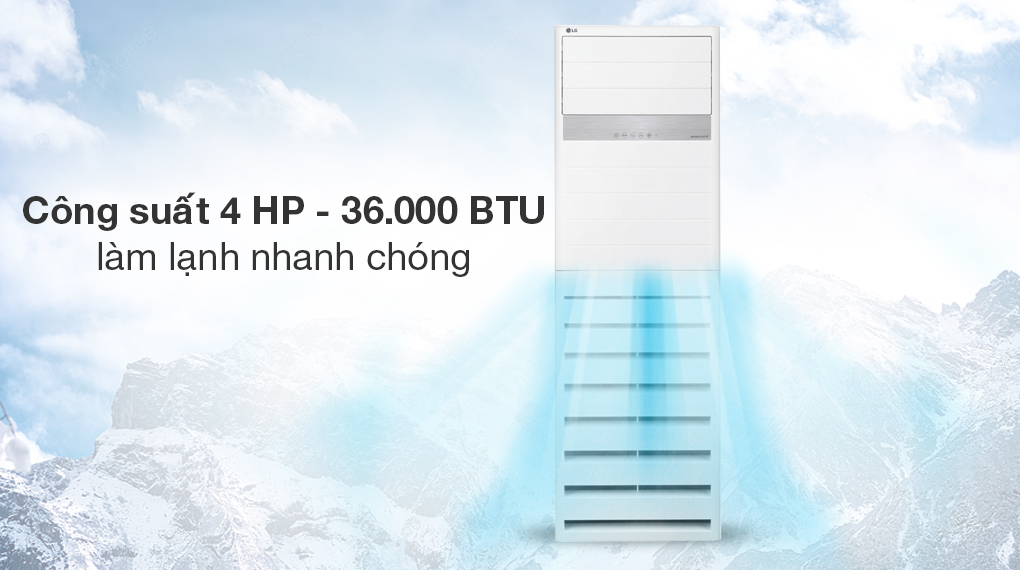 Công suất làm lạnh đa dạng