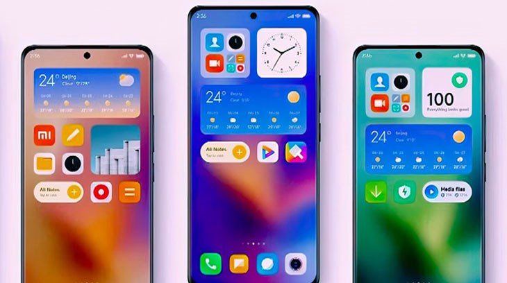 Bản cập nhật MIUI 14 này đã cập nhật lại giao diện thiết kế mới cho các ứng dụng mặc định sau: App Vault, đồng hồ MIUI, la bàn, máy tính MIUI.
