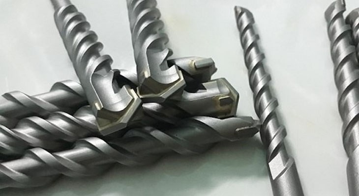 Mũi khoan bê tông loại thường thường được sử dụng cho các máy khoan thông thường
