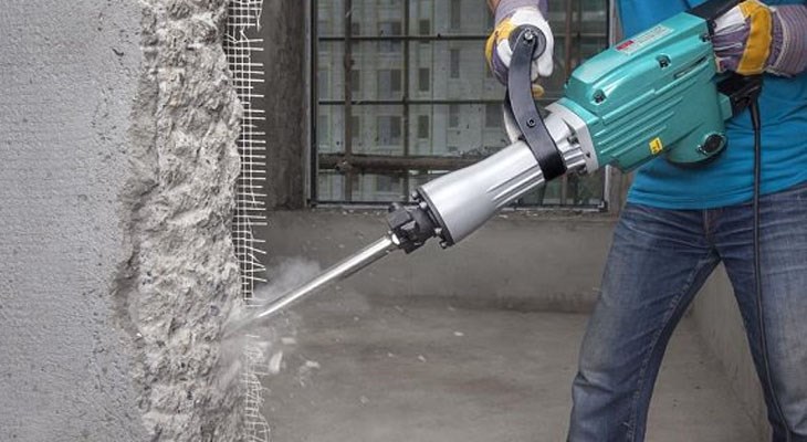 Mũi khoan được sử dụng trong công việc đục phá bê tông