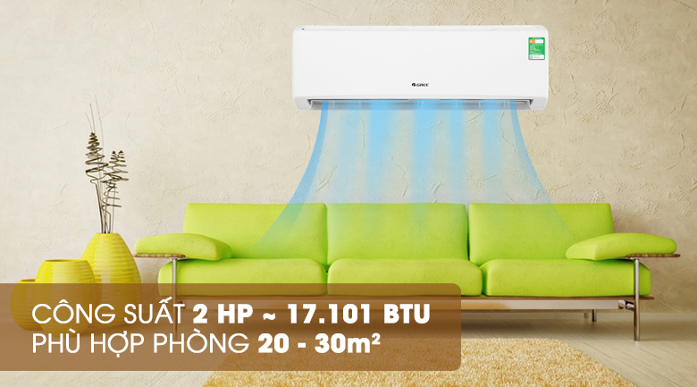 Người dùng hãy chọn điều hòa phù hợp với diện tích phòng