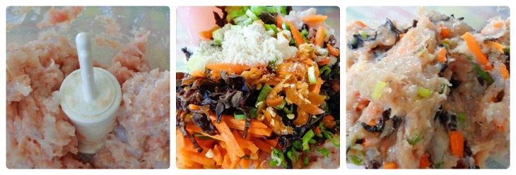 Chả trứng ngũ sắc