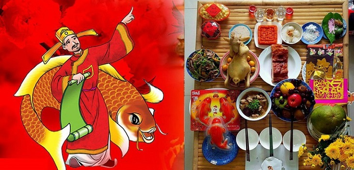 Mâm cơm cúng ông Táo cần những gì?