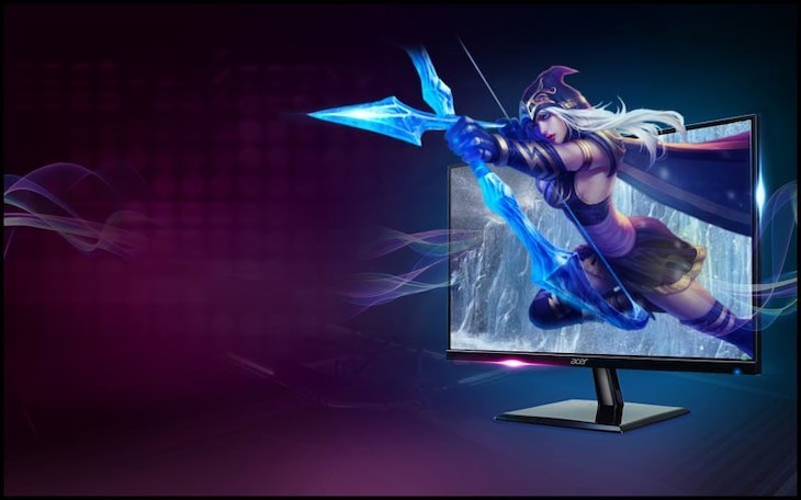 Màn hình 75hz chơi game game ổn định