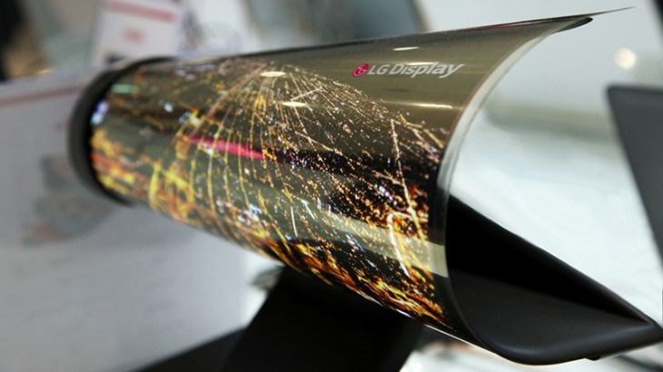 Màn hình P-OLED sử dụng kính nên có thể uốn cong