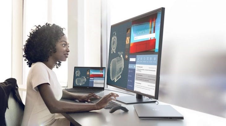 Màn hình Dell Ultrasharp luôn có độ phân giải cao giúp bạn thoải mái sử dụng mà không lo mỏi mắt