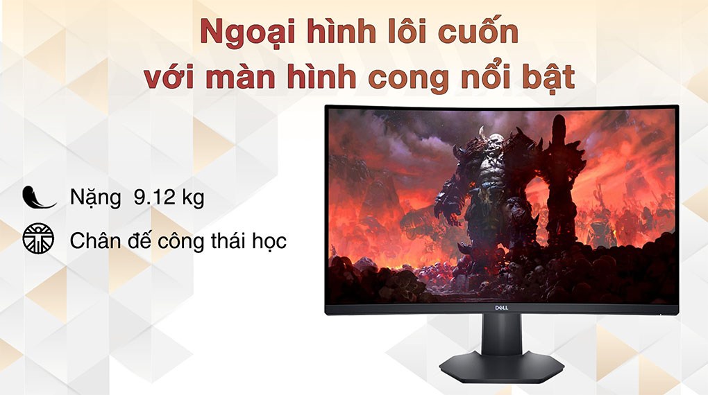 Màn hình cong cho không gian làm việc của bạn