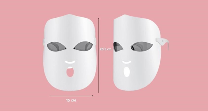 Mặt nạ đèn LED giúp chống lão hóa và mờ sẹo