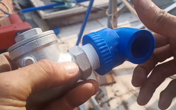 Van 1 chiều bị lắp đặt sai, bị thủng hoặc bị hỏng
