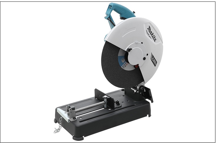 Máy cắt sắt Makita M2403B 2200W với thiết kế cứng cáp.