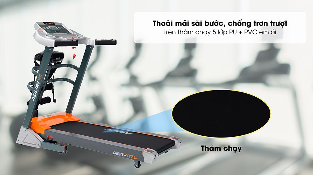 Băng tải 5 lớp rộng rãi, hạn chế trơn trượt