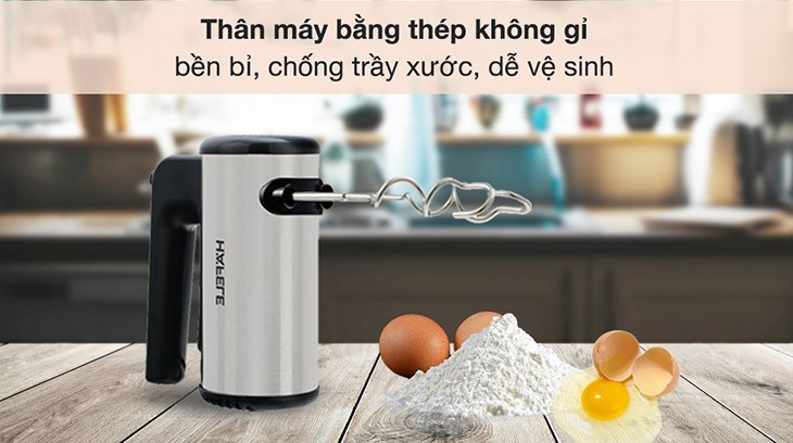 Máy đánh trứng của Hafele được làm từ chất liệu cao cấp, mang đến độ bền cao khi sử dụng