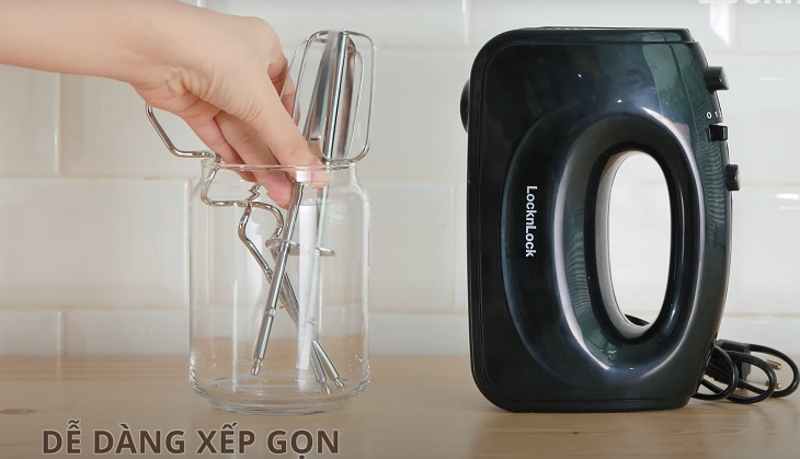 Làm sạch nhanh chóng và dễ dàng xếp gọn