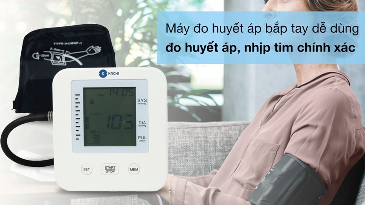 Máy đo huyết áp tự động Kachi MK-293 đến từ thương hiệu Kachi nổi tiếng