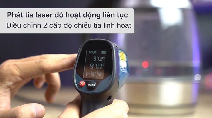 Với nhiều tiện ích, máy đo nhiệt độ Bosch có giá thành khá phải chăng so với chất lượng