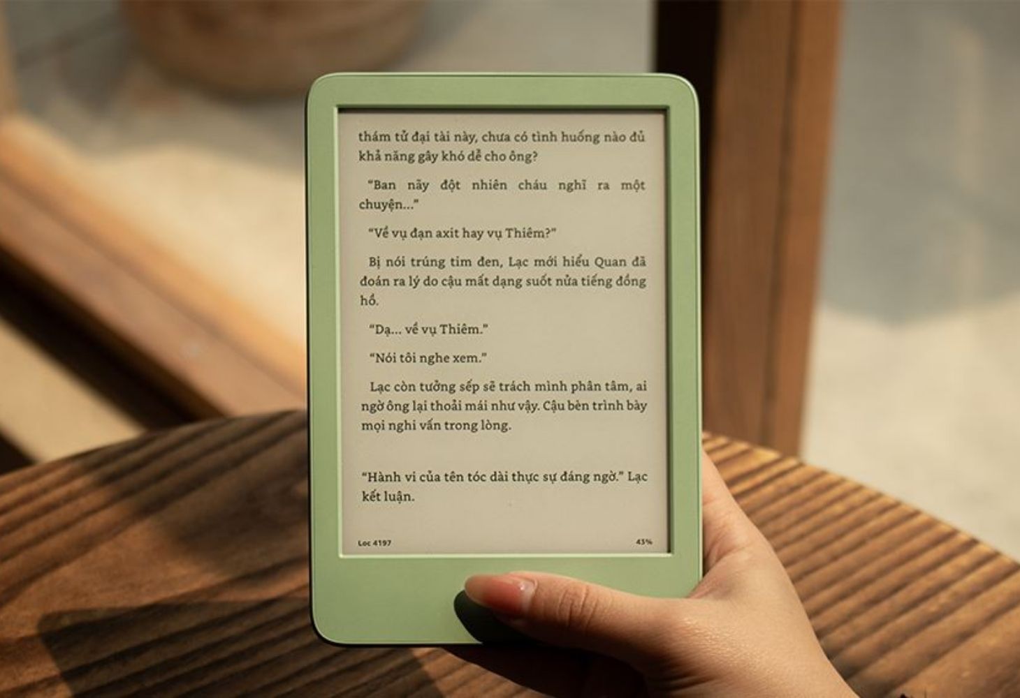 Bạn có thể mang Máy đọc sách New Kindle 2024 6 inch 16 GB đến bất cứ đâu