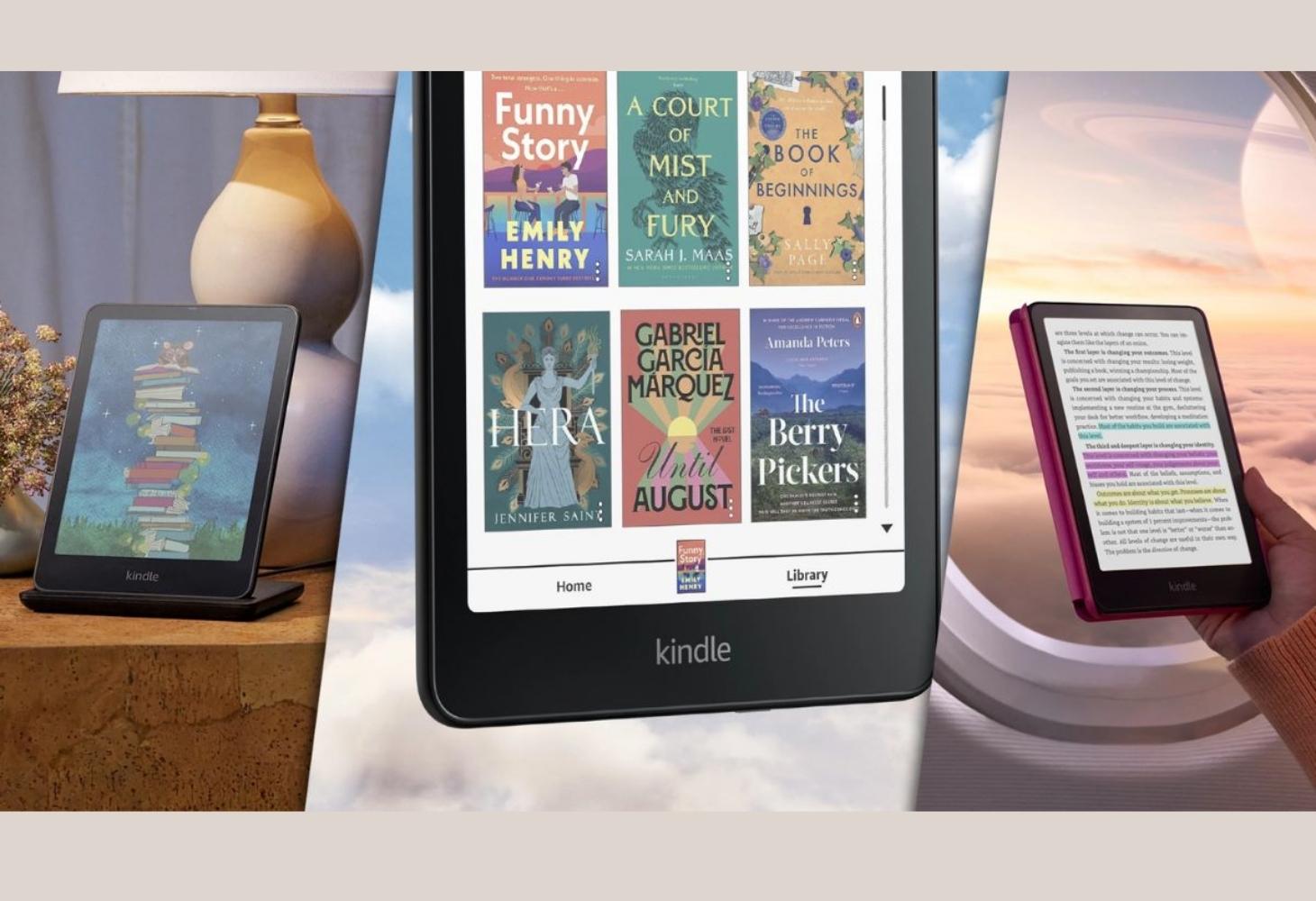 Hệ sinh thái Amazon của Kindle cho phép bạn sở hữu kho tàng sách đa dạng