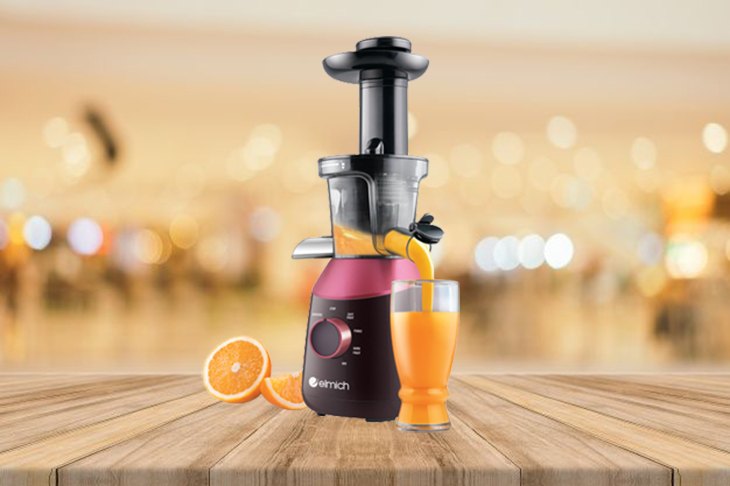 Máy ép chậm Elmich có thể ép được đa dạng thực phẩm