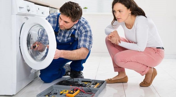Bộ phận xả thải, bơm xả máy giặt không hoạt động