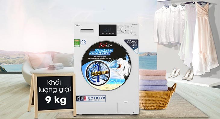 Máy giặt TCL có giá phải chăng, thuộc phân khúc giá rẻ