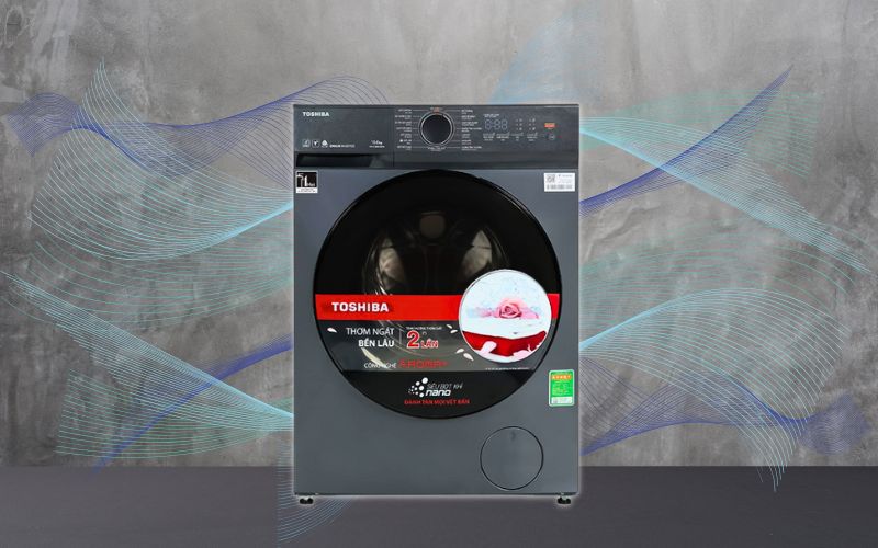 Máy giặt Toshiba Inverter 12 kg TW-T21BU130UWV(MG) có công nghệ Color Alive sử dụng nước lạnh kết hợp cùng sóng nước mạnh giúp giặt sạch hiệu quả và giảm độ phai màu