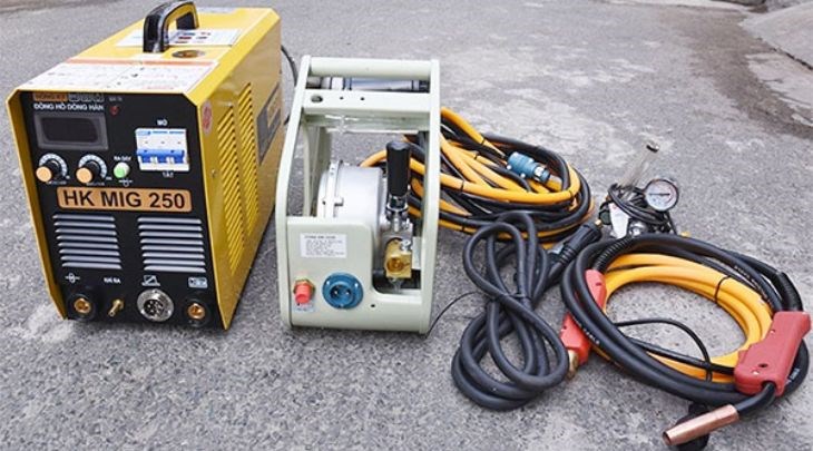 Máy hàn MIG có thể hàn được hầu hết các kim loại