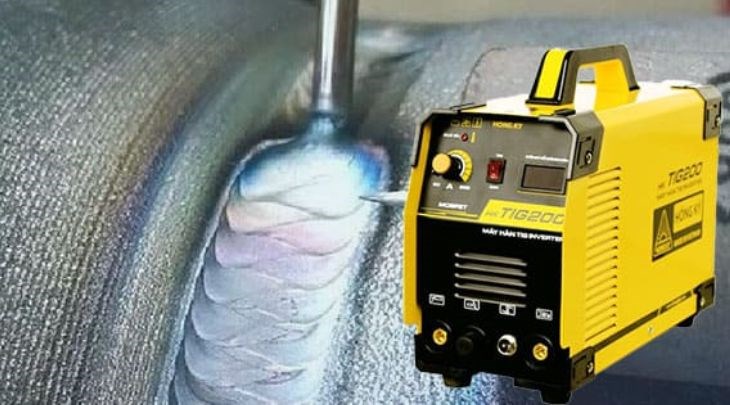 Máy hàn TIG cho ra mối hàn chất lượng cao, sạch đẹp