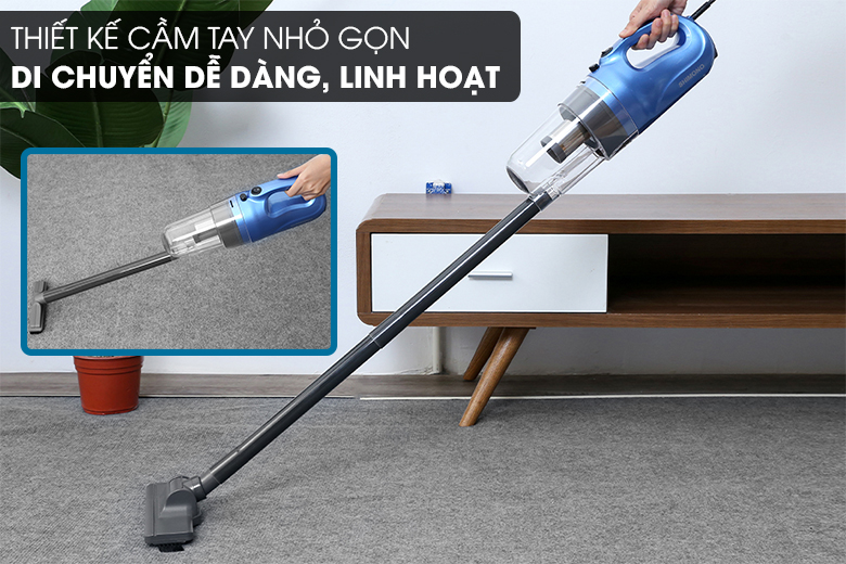 Thiết kế cầm tay nhỏ gọn, dễ dàng sử dụng