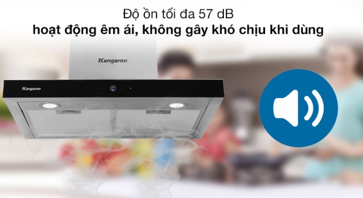 Độ ồn thấp, hoạt động êm ái