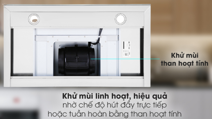 Nguyên lý hoạt động máy hút mùi áp tường