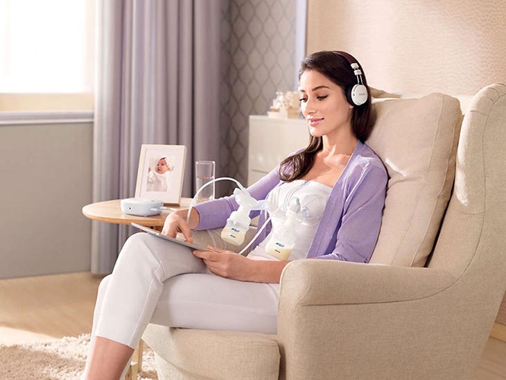 Mềm mại và không gây đau cho ngực mẹ